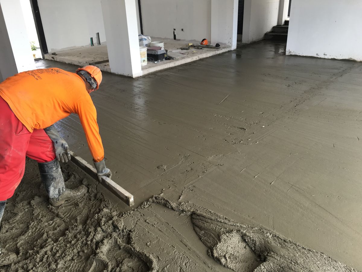 Floor Screed Installation