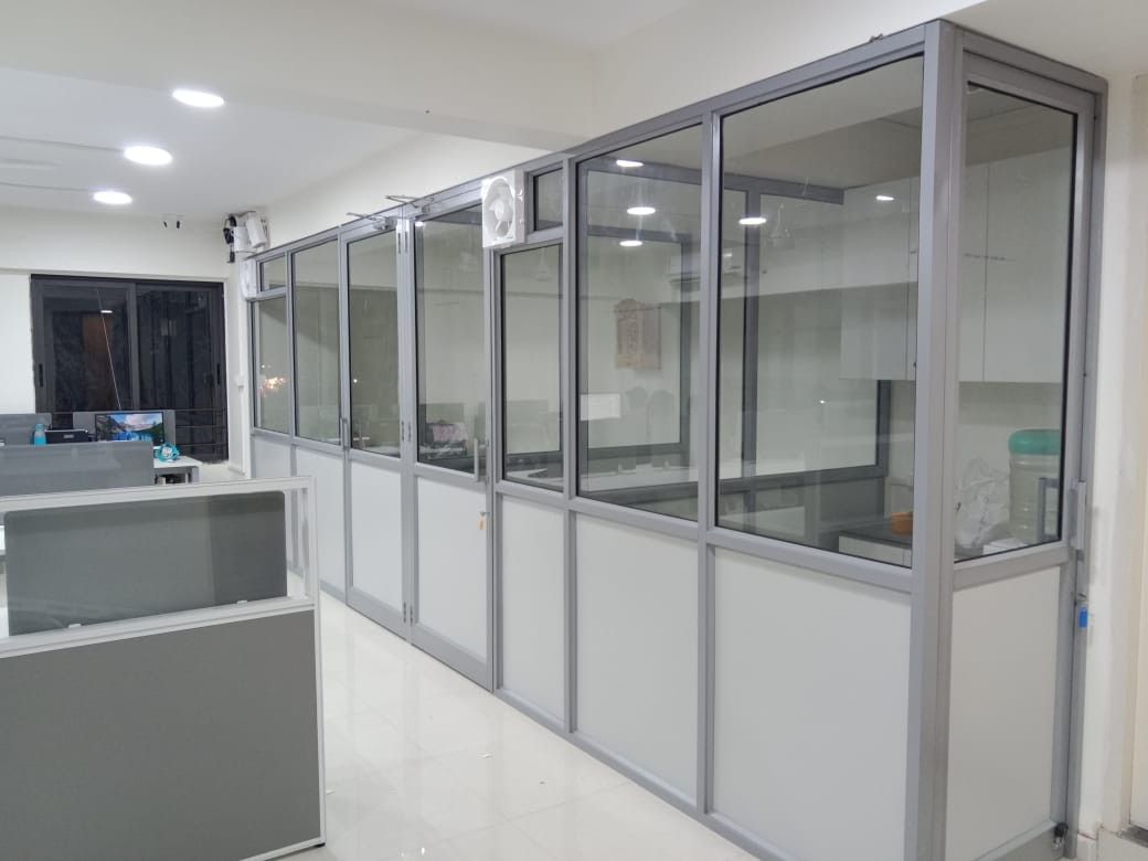 Office Partition Installation
