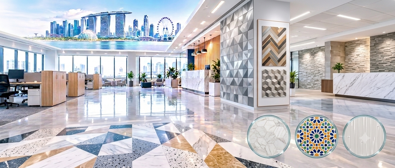 Surface & Tile Solutions: Modern Tiling Patterns That Improve Commercial Interior Appeal