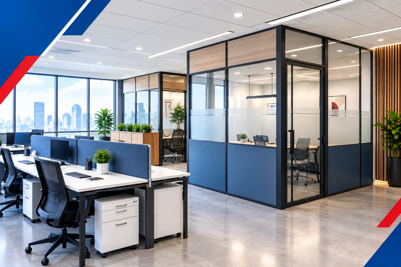 How Modern Partitions Can Improve Office Space Utilisation