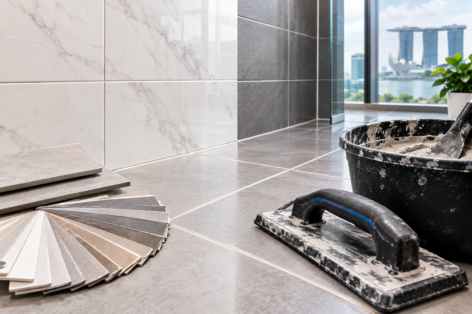 How Grout Selection Can Affect the Finished Tiled Surface