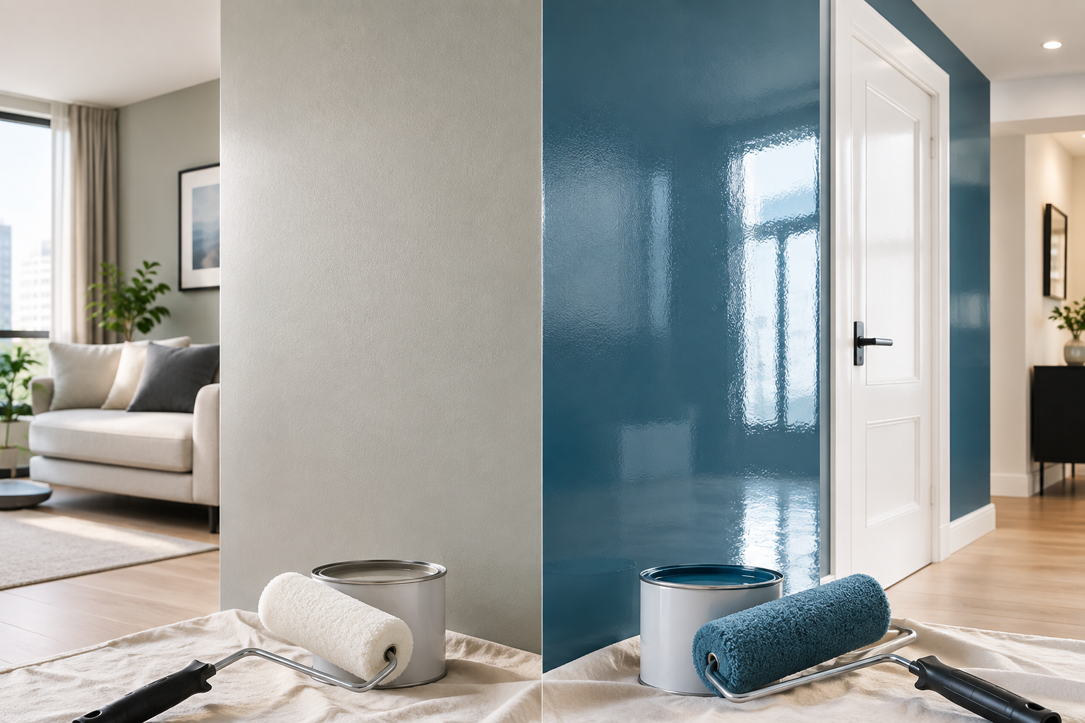 Matte vs Gloss Paint: Where Should Each Finish Be Used?