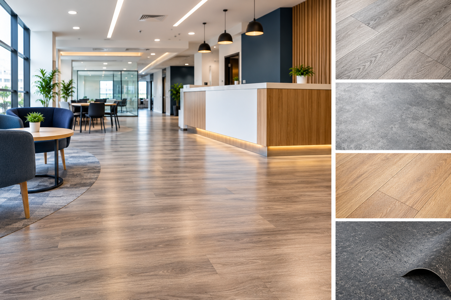 Selecting Vinyl Flooring for Busy Commercial Environments